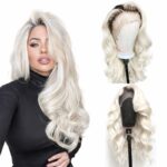 Perruque naturelle frontale Claudette cheveux soyeux