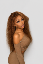 Perruque bouclée Lace Front 360