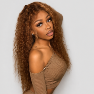 Perruque bouclée Lace Front 360