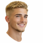 Prothèse capillaire Blond pour homme