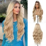 Perruque synthétique ondulée élégante Maria