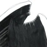 Tissage micro-anneaux cheveux humains soyeux