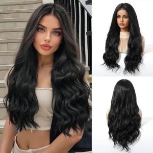 Perruque synthétique ondulée Valerie élégante