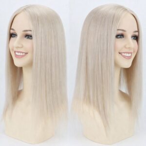 Complément capillaire blond platine