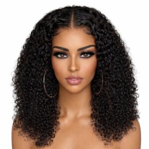 Perruque naturelle bouclée Yaelle pour un look élégant