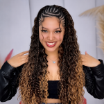 Lot de 3 mèches Crochet Braids bouclées Deep Water Twist 61 cm, fibre végétale longue durée