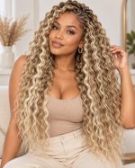 Lot de 3 mèches Crochet Braids Deep Water Twist 24 pouces – fibre protéinée